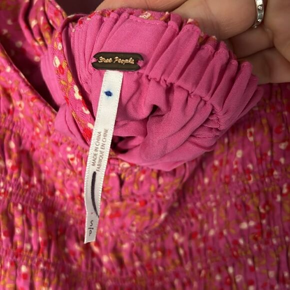 Free people mini dress pink S - Picture 6 of 8